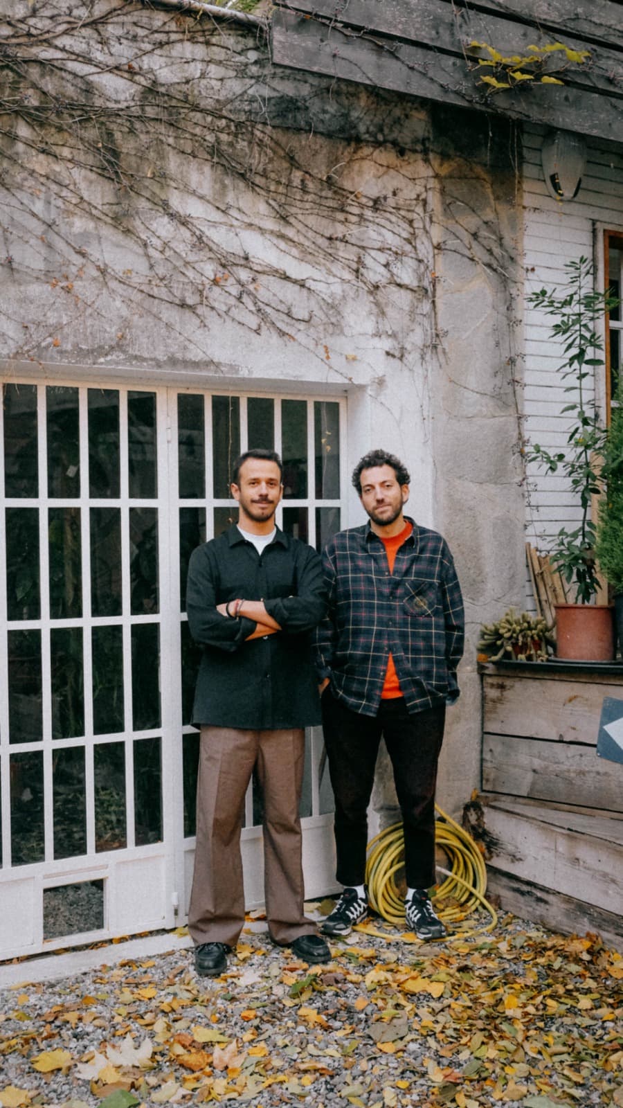 Davide Casaletto and Antonino Caridi, founders of Fluidiforme